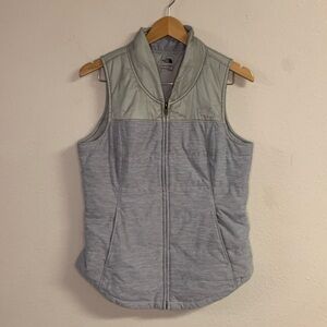 The North Face Grey Puffer Vest Women's Size Medium